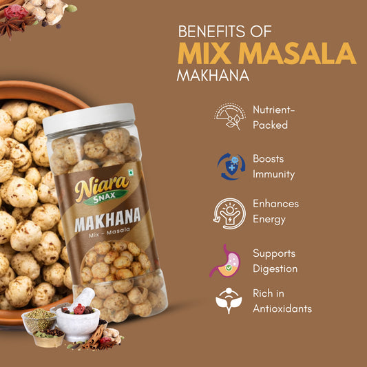 Mix Masala - (Fox Nuts) | Roasted Healthy Snack