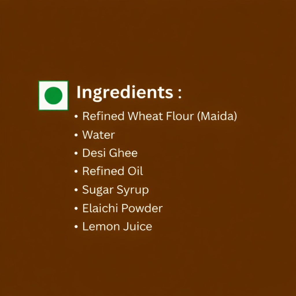 KHAJA - Traditional Layered Sweet Snack