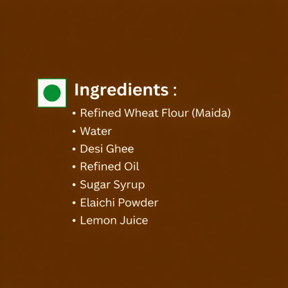 KHAJA - Traditional Layered Sweet Snack