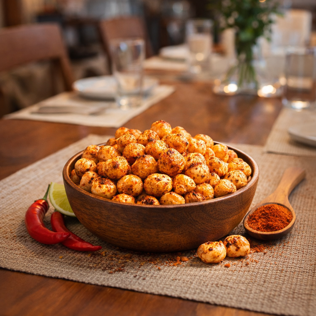 Peri Peri Makhana (Fox Nuts) | Roasted Healthy Snack